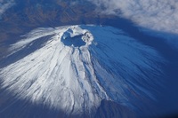 富士山を上から拝む。