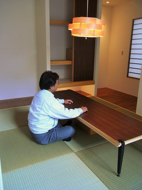 じつは、座卓。