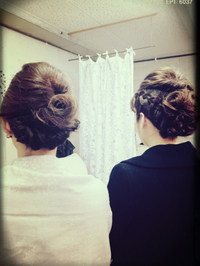 ★ヘアアレンジ★ 2015/02/18 14:38:42