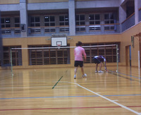 バトミントン 2011/01/13 01:51:14