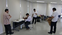 南米音楽、ﾛｽｱﾌｨｼｵﾅｰﾄﾞｽの練習風景 2010/07/01 11:14:25