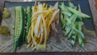 冷やし半田めん♪
