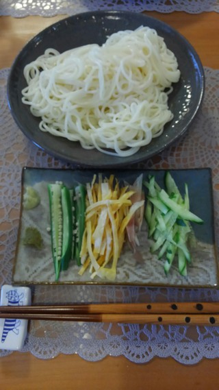 冷やし半田めん♪