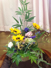 七夕アレンジ@保育園 2014/07/11 08:28:41