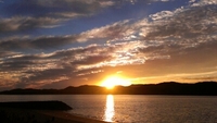 細崎からの夕日