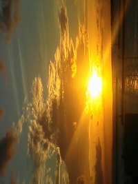 石垣島浜崎町からの夕日 2013/04/26 11:17:38