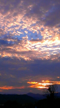 今日の夕焼け空 2013/05/05 20:12:02