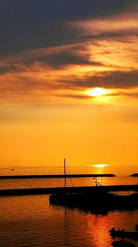 石垣島の夕日 2013/05/18 19:32:00