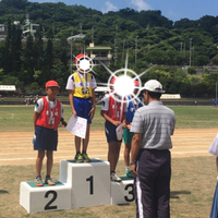 市陸上大会✨高飛びに挑戦‼️ 2017/09/04 16:27:25