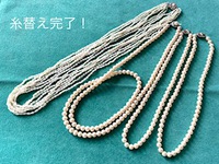 糸替え完了❣ 2022/10/16 23:42:42
