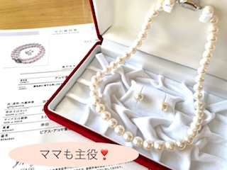 入学式は “ママも主役”❣