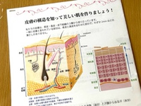 “お肌”の講演会をします♪