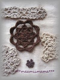 ハンドメイド：小さなモチーフetc. 2009/04/12 18:26:36
