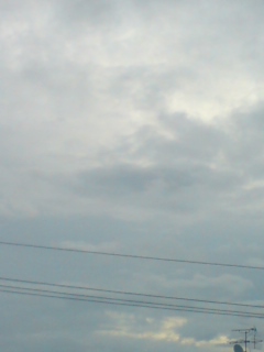 今朝の空
