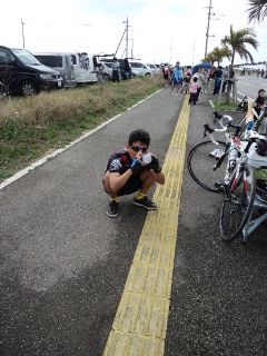 落車のダメージ…