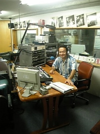 ラジオに出演