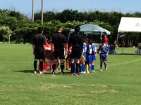 2014新報児童オリンピック「新報児童OP長田DFC U10疲労と無念にじむ」