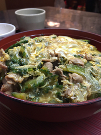 ゴーヤー丼 2015/11/01 12:15:23