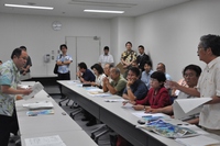 辺野古新基地反対で防衛局抗議 2014/06/17 21:43:03