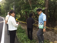 県議会で抗議決議後、ノブ子県議… 2016/05/26 21:06:21