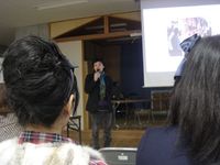 那覇市上山中学校で講演会（旅6日後・1月5日） 2011/01/17 21:45:19