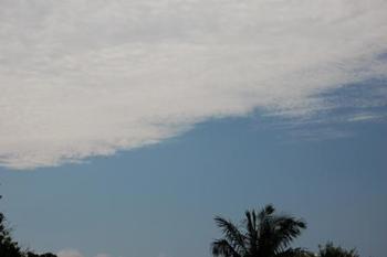 夏の知らせ、雲
