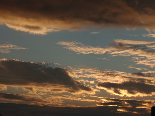夕方の空