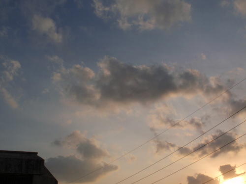 夕焼け空