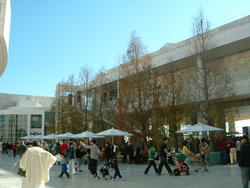 Getty Museumでランチ