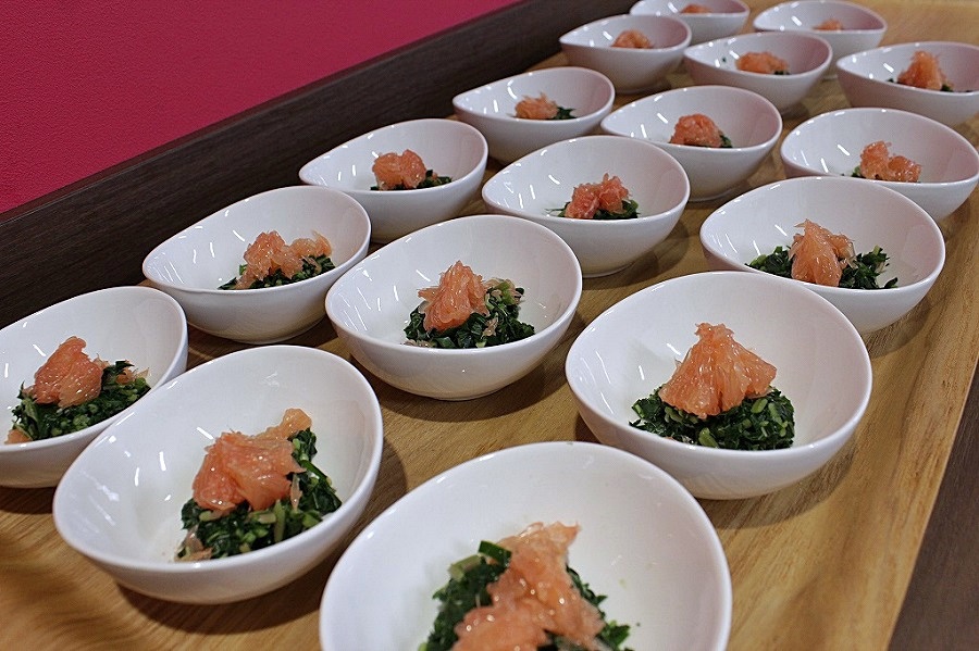 第2回カラルー試食会 カラルーとグレープフルーツのサラダ