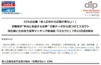 【求人サービス】求人媒体バイトルに今までにない新しいスカウトメール機能「iスカウト」が実装されました 2018/07/26 21:18:46