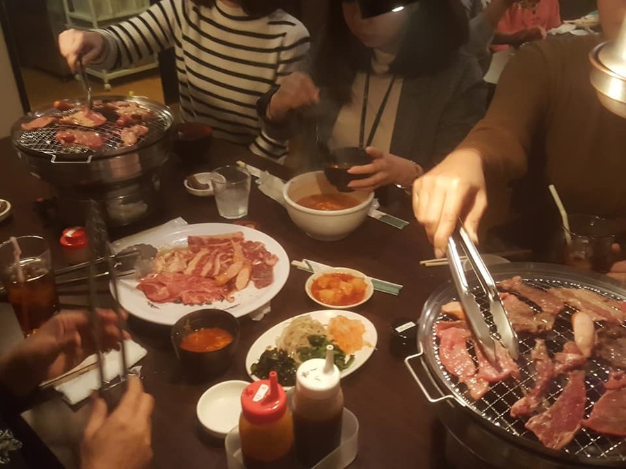 大衆焼肉 満福 忘年会