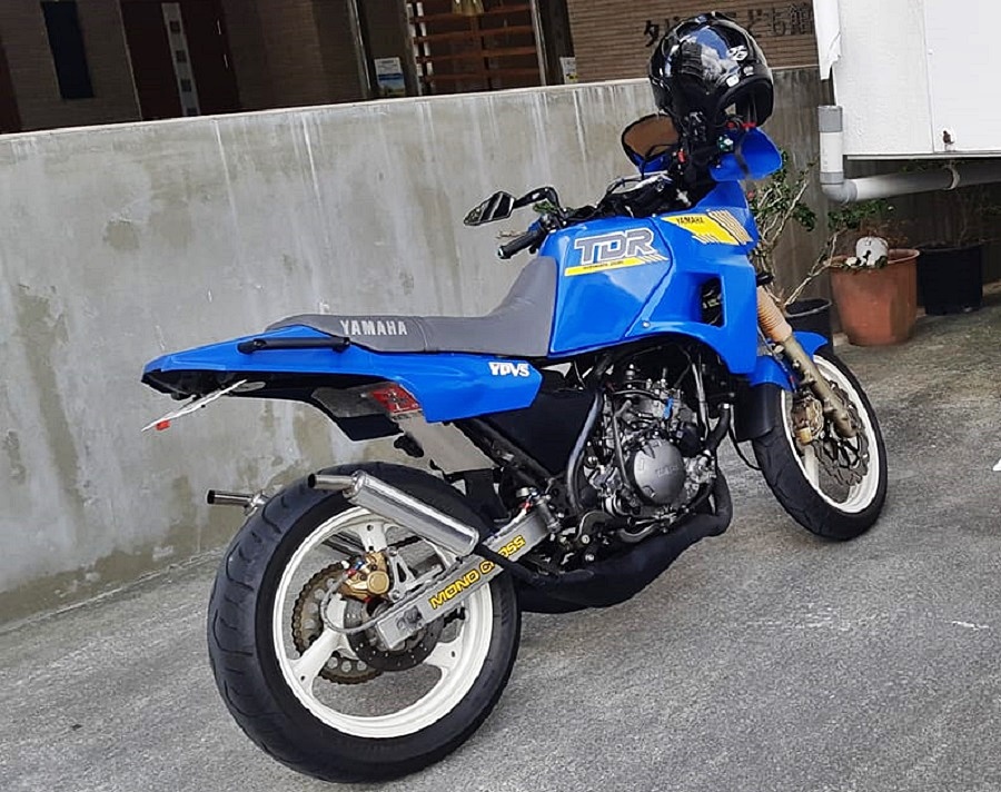TDR250 ツーリング