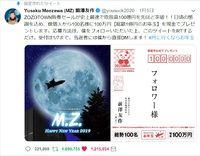 【お年玉】ZOZOTOWNの前澤社長のお年玉企画に応募して100万円もらえるかな 2019/01/07 21:01:20