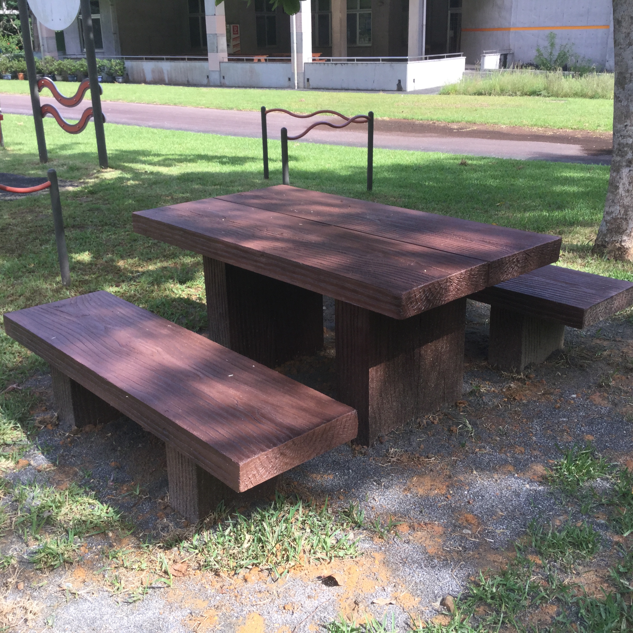 公園 ベンチ テーブル