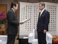 ☆県知事及び沖縄総合事務局長への要請☆ 2015/01/27 10:24:30