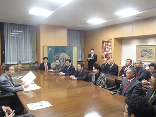 ☆県知事及び沖縄総合事務局長への要請☆