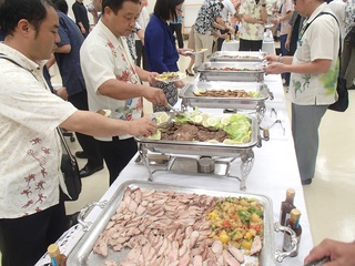 ☆沖縄市料理飲食業組合総会後の懇親会への参加☆