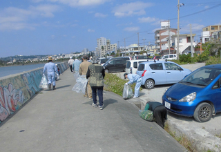 ☆泡瀬南海岸等の清掃活動☆