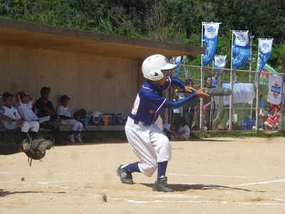 第１１４回豊見城市学童軟式野球大会開会式及び２回戦の様子
