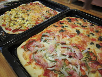 手作りＰizza最高♪♪　　