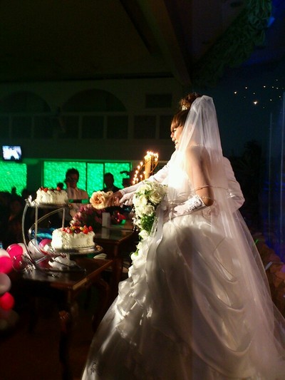 沖縄の結婚式^^　