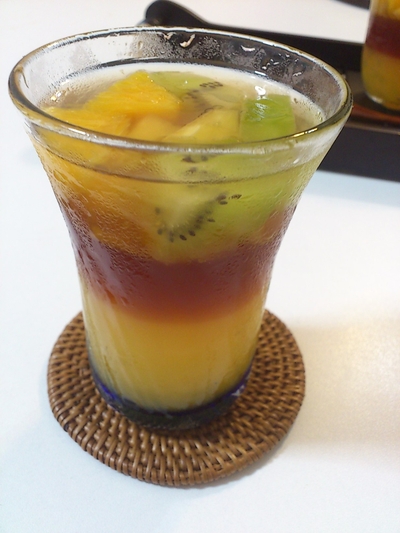 今日のぷるぷるひえひえおやつ^^
