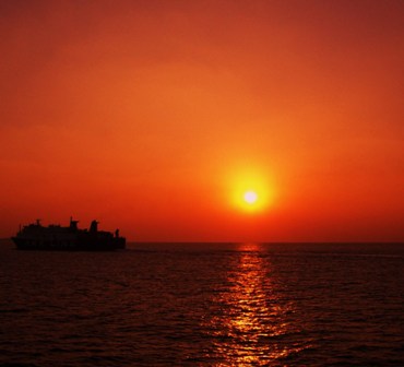 夕陽