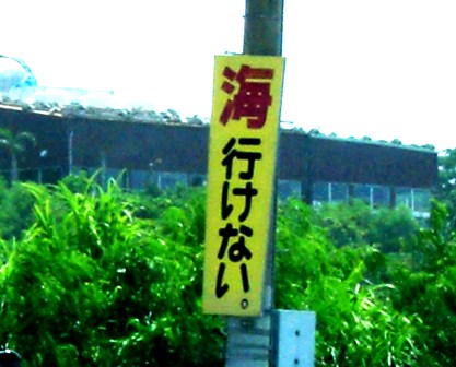 海行けない
