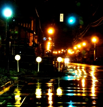 雨な朝