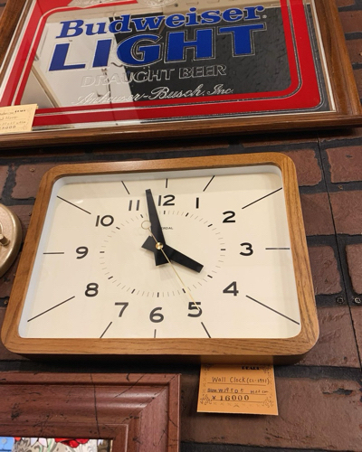 大人気のwall clock 入荷しました！