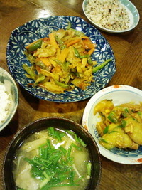 我が家の食育 2011/11/10 07:00:53