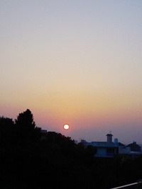 夕陽・首里 2012/05/18 19:13:41