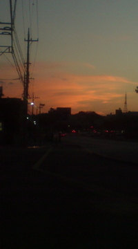 ○夕焼け 2011/05/31 19:31:56